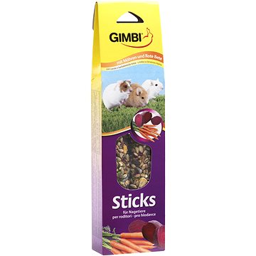 Gimbi Sticks Zelenina pro křečky 2 ks (4002064201344)