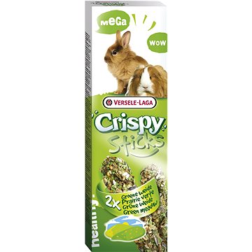Versele Laga Mega Crispy Sticks Zelená louka králík a morče 140 g (5410340620618)
