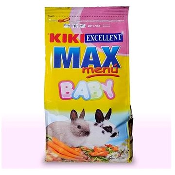 Kiki Max menu Rabbit Baby pro mladé králíky 1kg (8420717305359)