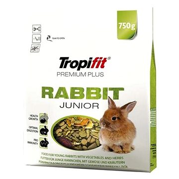 Tropifit Premium Plus Rabbit Junior pro mladé králíky 750g (5900469504321)