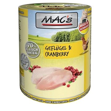 MAC's Cat Drůbeží s brusinkami 400g (4027245008116)