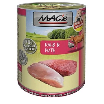 MAC's Cat Telecí a Krůtí 400g (4027245008178)