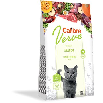 Calibra Cat Verve GF Adult Lamb&Venison 8+ 3,5kg NEW (8594062087342)