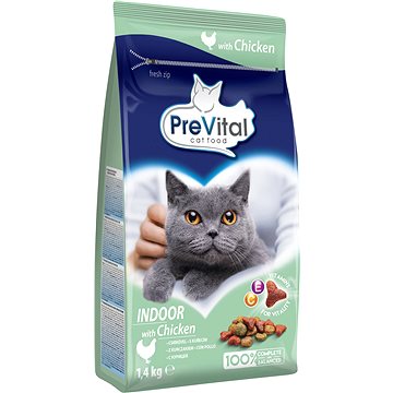 PreVital Adult Cat Indoor kuře 1,4kg (5999566111181)
