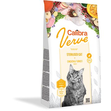 Calibra Cat Verve GF Sterilised Chick&Turkey 3,5kg NEW (8594062087465)
