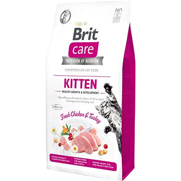 Brit Care Cat Grain-Free Kitten Healthy Growth & Development, 7 kg (8595602540662)