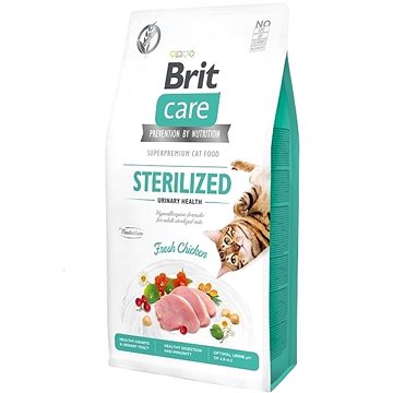 Brit Care Cat Grain-Free Sterilized Urinary Health, 7 kg (8595602540723)