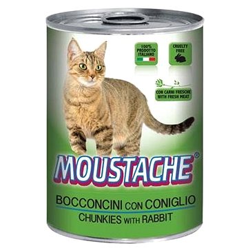 Moustache Cat Chunks králík 415g (8009470125550)