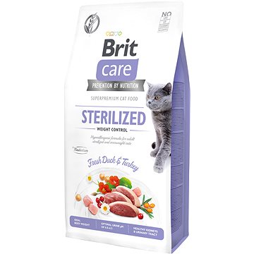 Brit Care Cat Grain-Free Sterilized Weight Control, 7 kg (8595602540785)