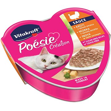 Vitakraft Cat mokré krmivo Poésie Création krůta a sýr 85g (4008239353207)