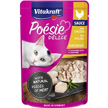 Vitakraft Cat mokré krmivo Poésie Délice kuřecí 85g (4008239366627)