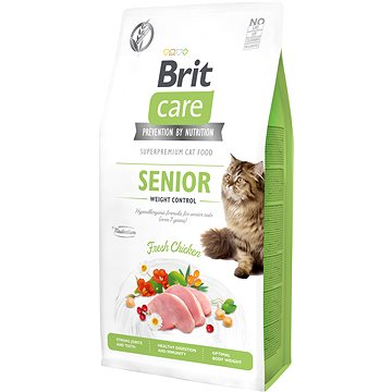 Brit Care Cat Grain-Free Senior Weight Control, 7 kg (8595602540938)