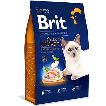 Brit Premium by Nature Cat Indoor Chicken 8 kg (8595602553228)