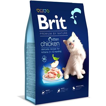 Brit Premium by Nature Cat Kitten Chicken 8 kg (8595602553198)