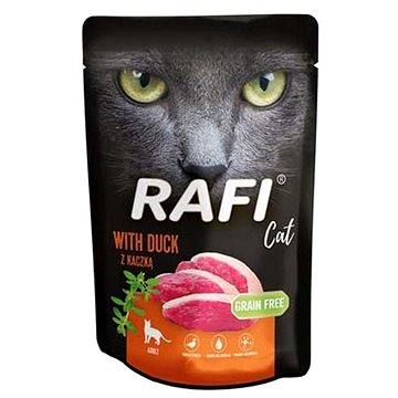 Rafi Cat Grain Free kapsička s kachním masem 100 g (5902921302346)