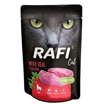 Rafi Cat Grain Free kapsička s telecím masem 100 g (5902921394549)