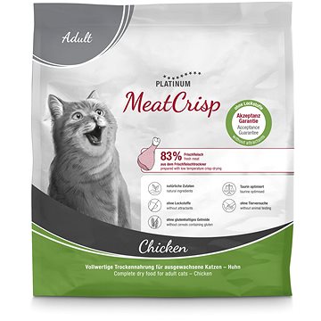 Platinum MeatCrisp Adult kuře pro dospělé kočky 400g (4260208741396)