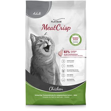 Platinum MeatCrisp Adult kuře pro dospělé kočky 1,5kg (4260208741389)