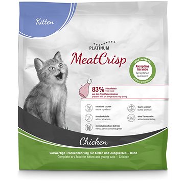 Platinum MeatCrisp Kitten kuře pro koťata 400g (4260208741457)