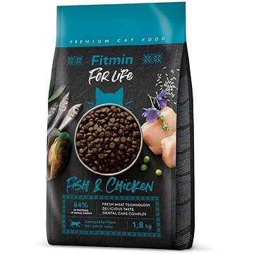Fitmin For Life Cat Adult Fish and Chicken 1,8 kg (8595237032068)