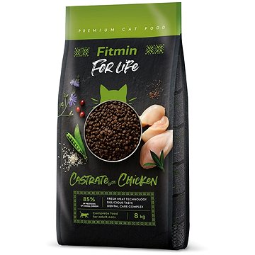 Fitmin For Life Cat Castrate Chicken 8 kg (8595237032099)
