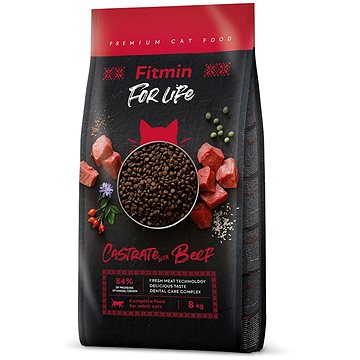 Fitmin For Life Cat Castrate Beef 8 kg (8595237032112)