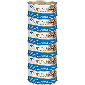 Applaws konzerva Cat Jelly Tuňák s krabem 6 × 156 g (5060481899635)