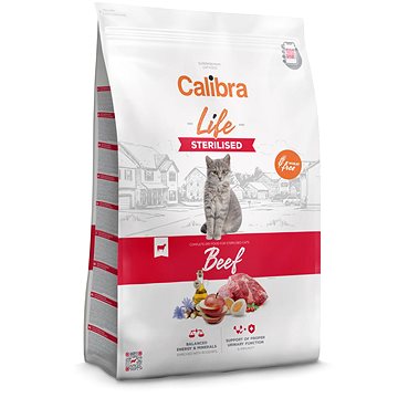 Calibra Cat Life sterilised beef 1,5 kg (8595706700450)