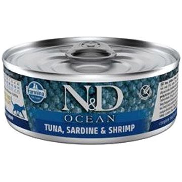 N&D Cat Ocean adult Tuna & Shrimp 70 g (8606014102888)