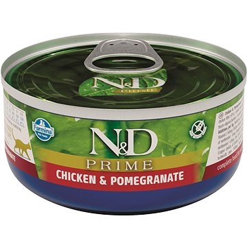 N&D Cat Prime adult Chicken & Pomegranate 70 g (8606014106893)