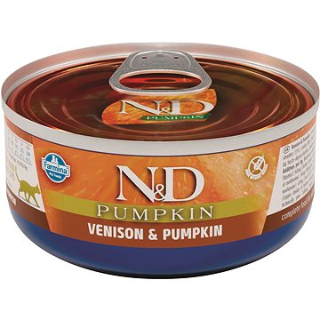 N&D Cat Pumpkin adult Venison & Pumpkin 70 g (8606014106961)