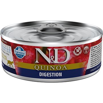 N&D Cat Quinoa adult Digestion Lamb & Fennel 80 g (8606014102130)