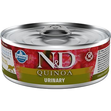 N&D Cat Quinoa adult Urinary Duck & Cranberry 80 g (8606014102178)