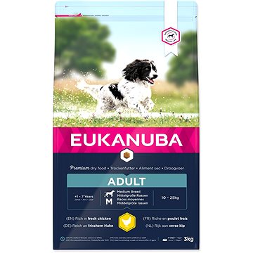 Eukanuba Adult Medium 3kg (8710255119786)