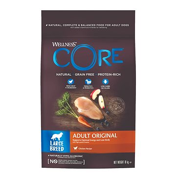 Wellness Core Dog LB Adult Original kuře 10kg (076344107996)