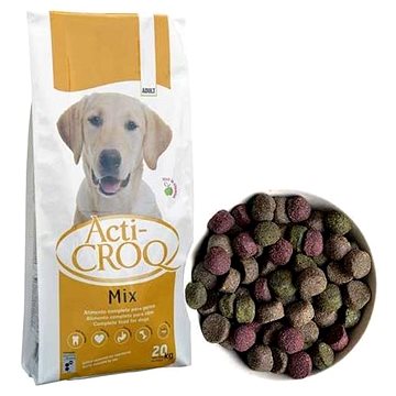 Acti-Croq MIX plnohodnotné krmivo pro dospělé psy všech plemen 20kg (8436022854864)