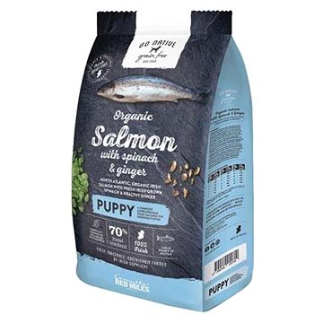 Go Native Puppy Salmon with Spinach and Ginger 12kg (5390119012007)