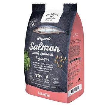 Go Native Salmon with Spinach and Ginger 4kg (5390119011758)