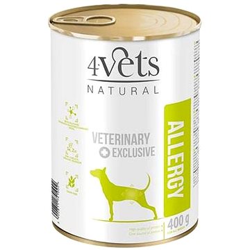 4Vets Natural Veterinary Exclusive allergy Dog Lamb 400g (5902811741002)