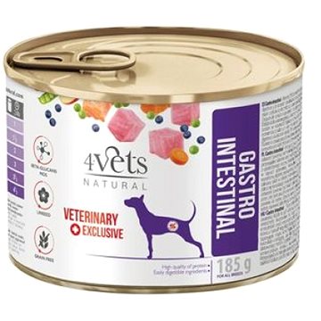 4Vets Natural Veterinary Exclusive Gastro Intestinal Dog 185g (5902811741101)