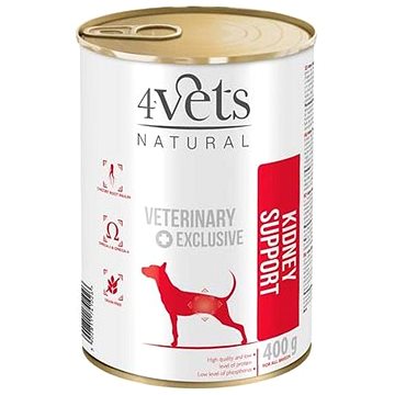 4Vets Natural Veterinary Exclusive Kidney Support Dog 400g (5902811741026)