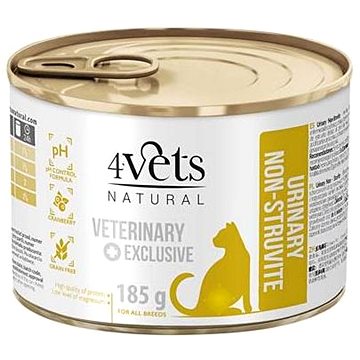 4Vets Natural Veterinary Exclusive Urinary Cat 185g (5902811741309)