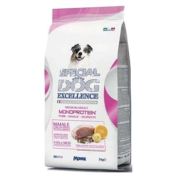 Monge Special Dog Excellence Medium Adult Monoprotein vepřové a brambory 3kg (8009470059978)