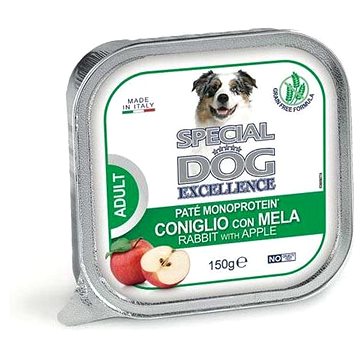 Monge Special Dog Excellence Fruits paté králík,rýže & jablko 150g (8009470060271)