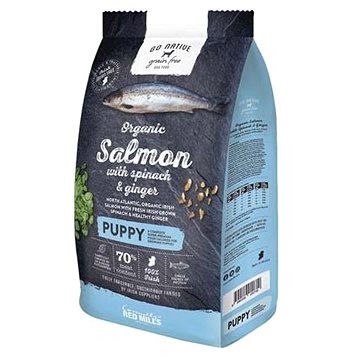Go Native Puppy Salmon with Spinach and Ginger 4kg (5390119012014)