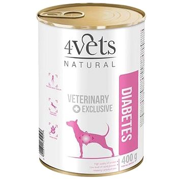 4Vets Natural Veterinary Exclusive Diabetes 400g (5902811741057)