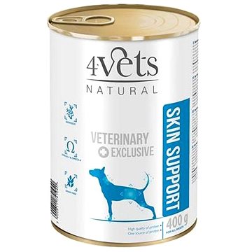4Vets Natural Veterinary Exclusive Skin Support 400g (5902811741040)