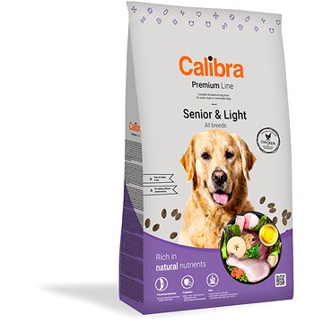 Calibra Dog Premium Line Senior & Light 12 kg (8594062088943)