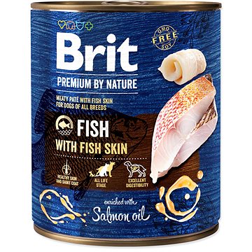 Brit Premium by Nature Fish with Fish Skin 800 g (8595602538065)