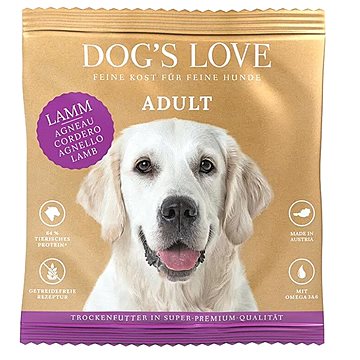 Dog's Love granule Jehněčí Adult 80 g (9120063684571)